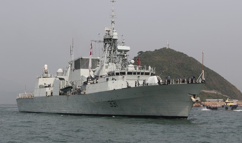 Canadian navy sees greater engagement in Asia