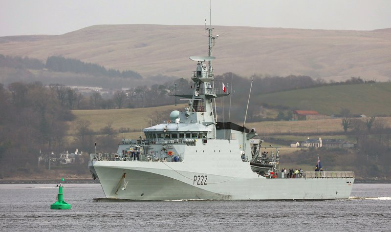 Royal Navy formally commissions HMS Forth