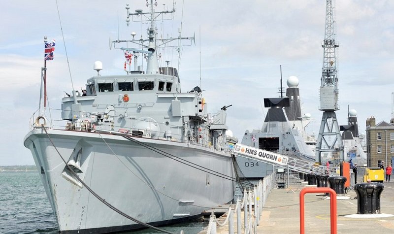 Refurb of HMS Quorn for Lithuania to mirror Skalvis class capabilities