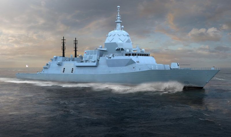Half of Australia’s first Hunter frigate is now in fabrication
