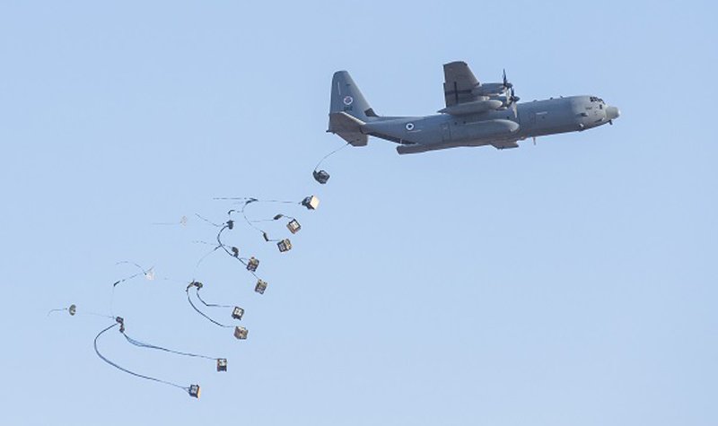 IAF tests autonomic airdrop system