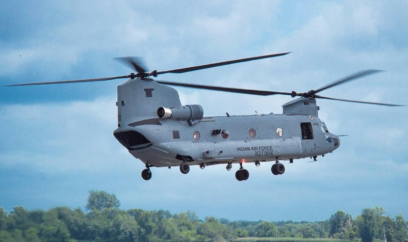 India gets its hands on first Chinooks