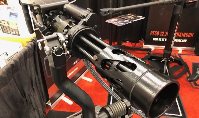 AUSA Global: Profense unveils 5.56mm minigun