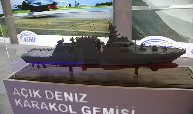 IDEF 2021: ASFAT unveils convertible version of Hisar OPV