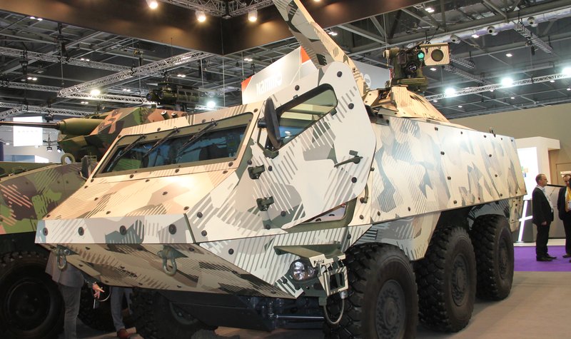DSEI 2023: Patria adds remote weapon station to NEMO mortar turret