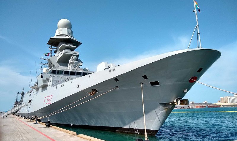 IDEX 2019: Carlo Margottini joins warship host at Port Zayed