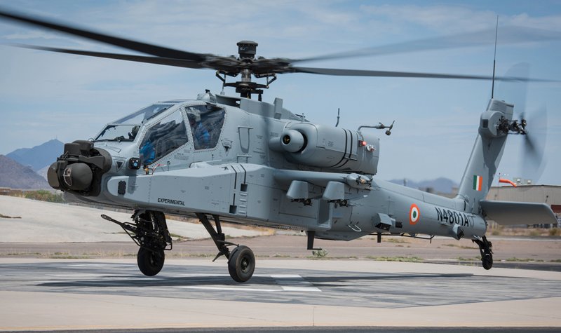 India receives its first Apaches
