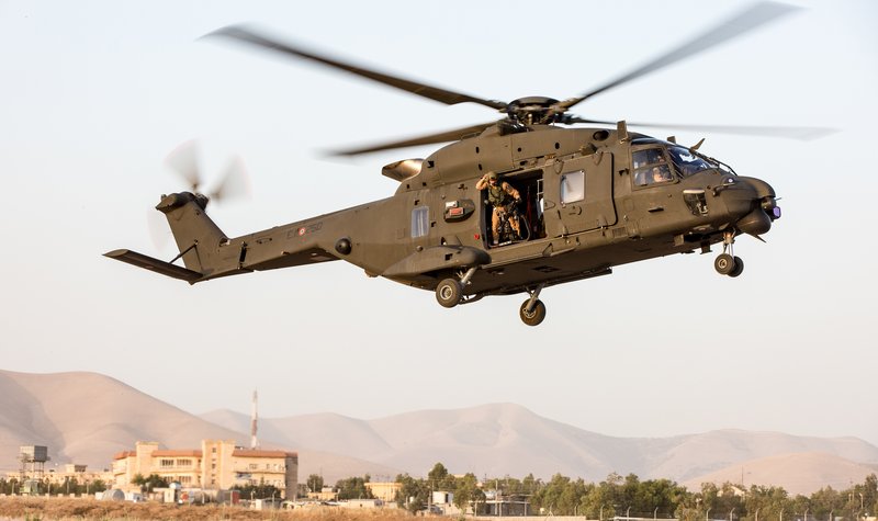 Italian Army takes its final NH90 helicopter on order