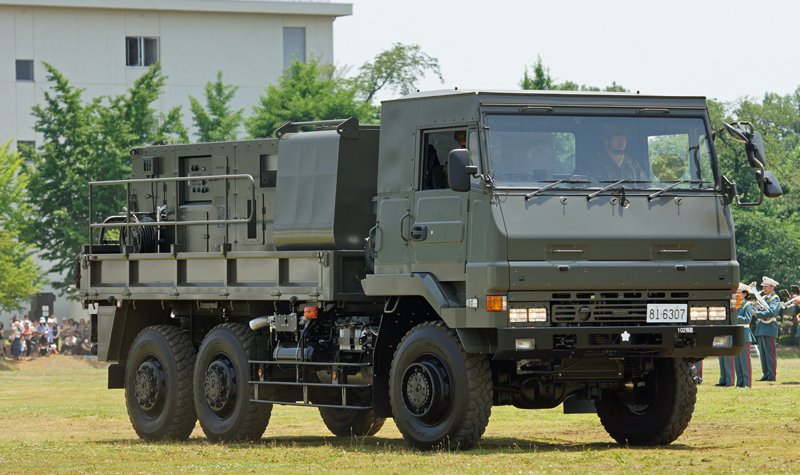 JGSDF unveils new NBC decontaminating set