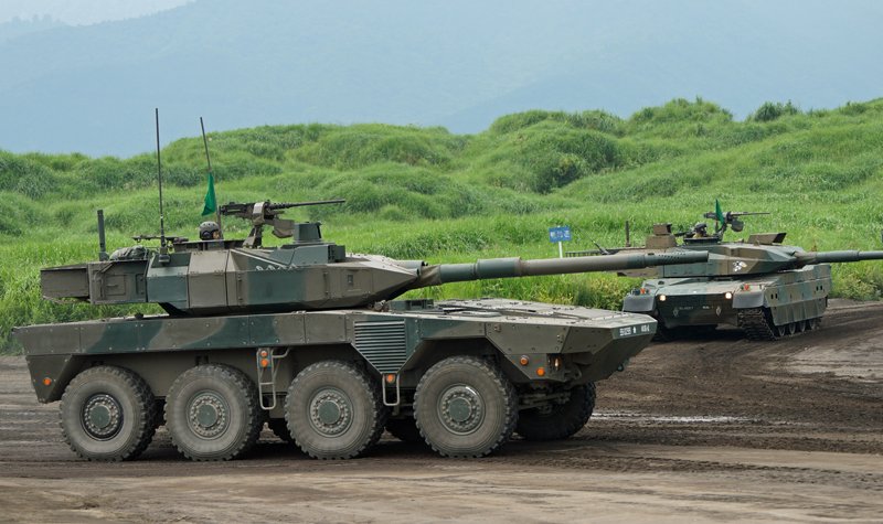 Japan shows new Type 16 MCV
