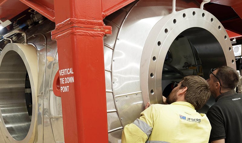 JFD’s submarine rescue system licenced