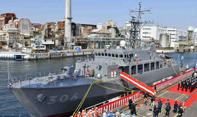 Japan commissions a flurry of new ships