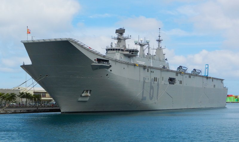 India looks at Juan Carlos LHD variant