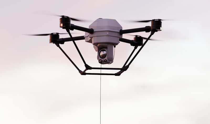 Elistair unveils automated tethered observation UAS
