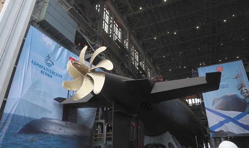 First Improved Kilo for the Russian Pacific Fleet launched