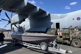 A400M trial demonstrates airborne deployment of uncrewed surface vessel