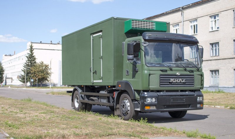 New food supplies van for Ukrainian Army