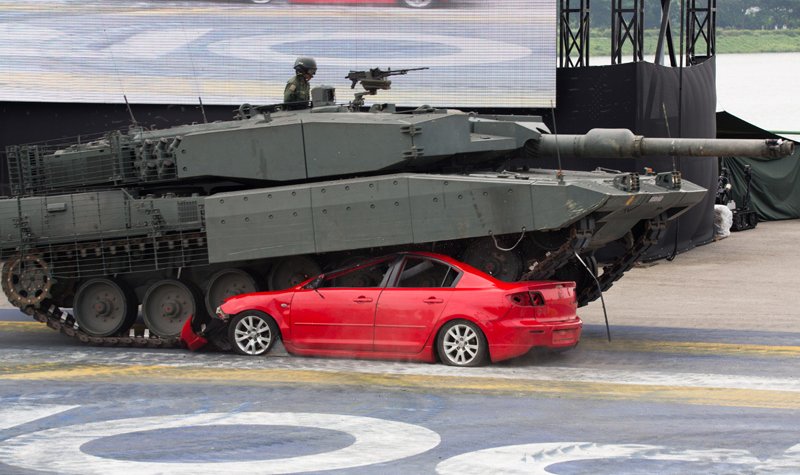 Singapore allegedly acquires Leopard 2A7 tanks