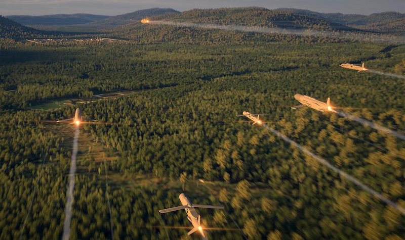 MBDA shows Orchestrike swarming missile system progress at Farnborough