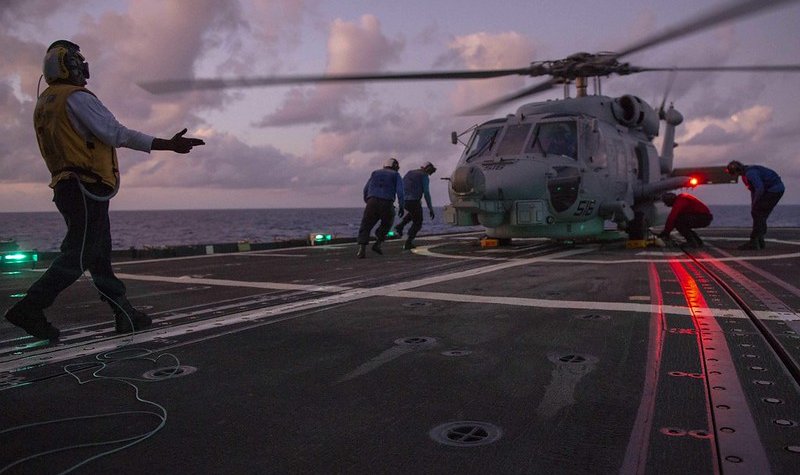 Collins awarded contract for USN helicopter visual systems