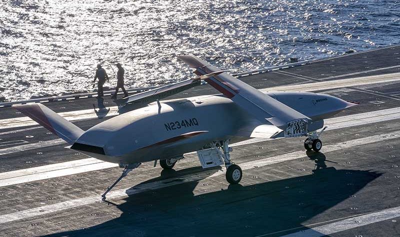 MQ-25 integration takes ‘early step forward’ in carrier test