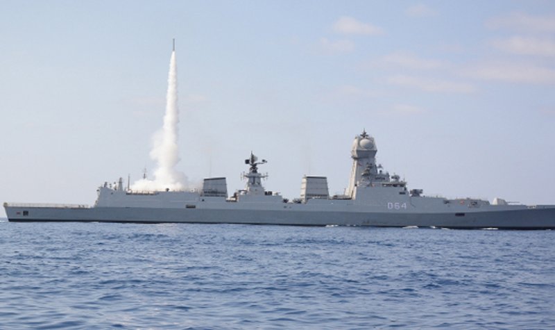 Indian Navy trials MRSAM