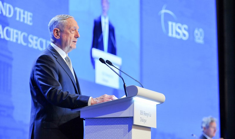 US releases ‘Mad Dog’ at Shangri-La