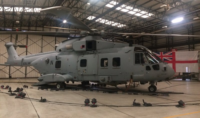 Royal Navy welcomes first Merlin Mk4 delivery (video)