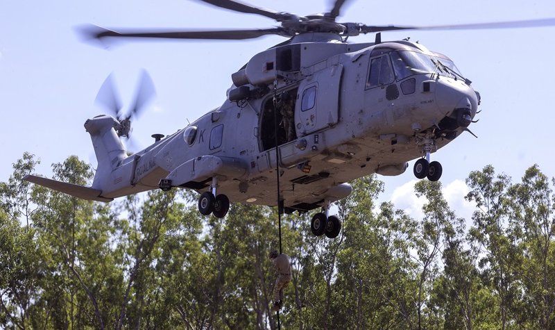 Royal Navy Merlin Mk4 ditching kills one crew member