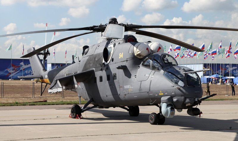 Pakistan receives Mi-35M quartet