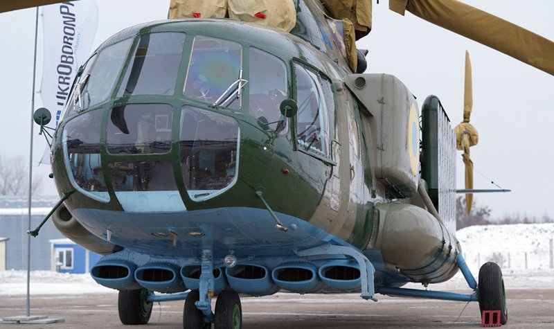 Ukraine returns to service EW helicopters