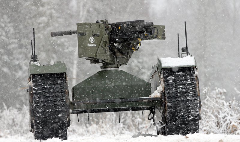 Milrem targets US Army weaponised robot programme