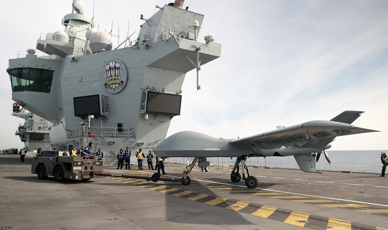 Royal Navy uncrewed aircraft trial marks European first