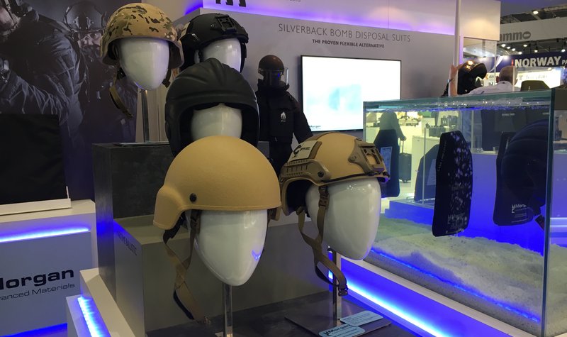 DSEI 2017: New light helmet from Morgan