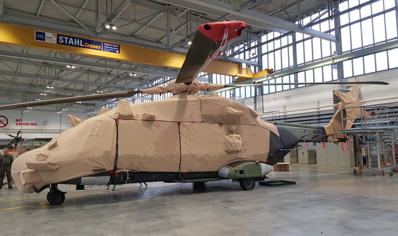 Protective covers for German NH90s