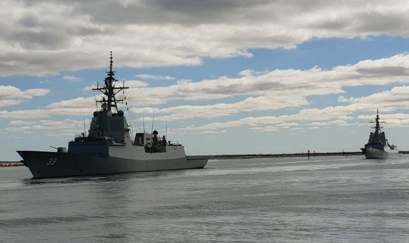 NUSHIP Brisbane completes CAT 5 trials