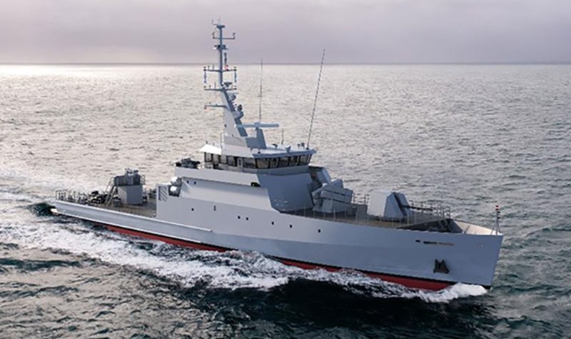 Construction work begins on Senegalese OPVs