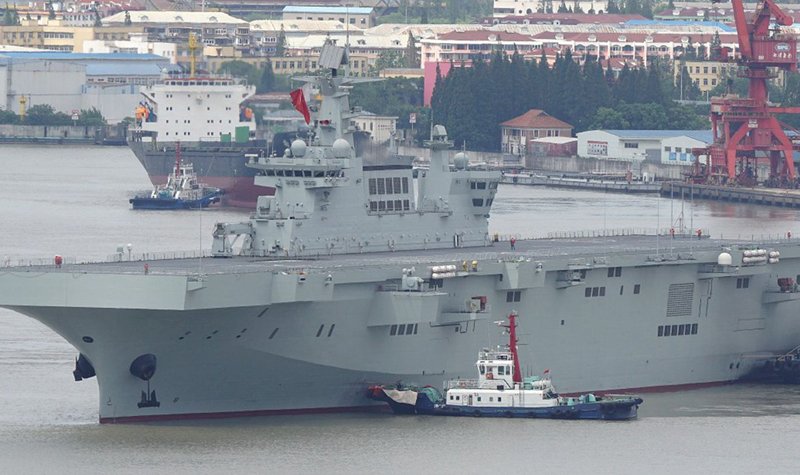 Chinese navy commissions second LHD