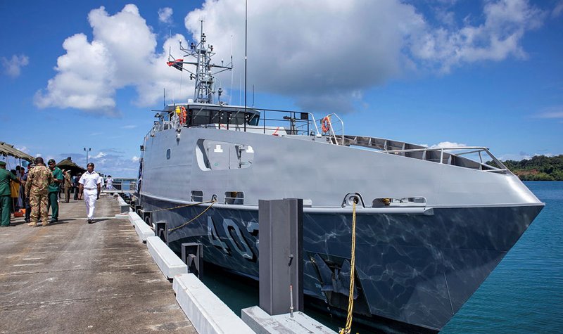 PNG commissions second patrol boat