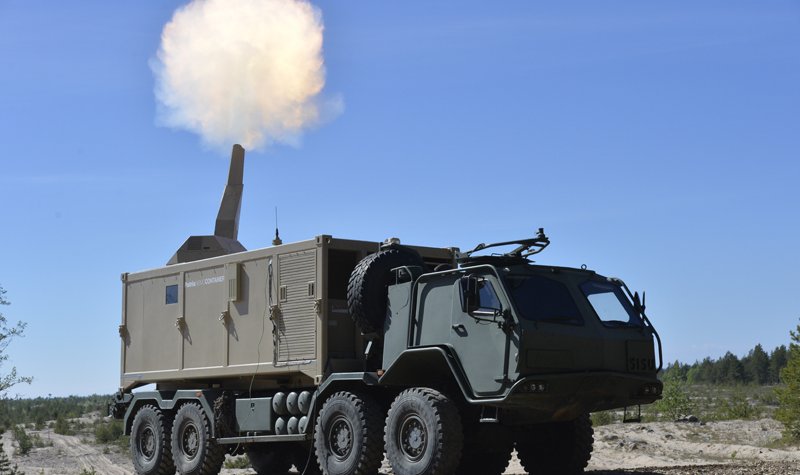 DSEI 2017: Patria’s containerised mortar system demo'd