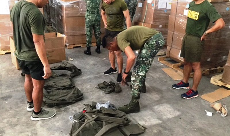 US provides body armour to Philippines
