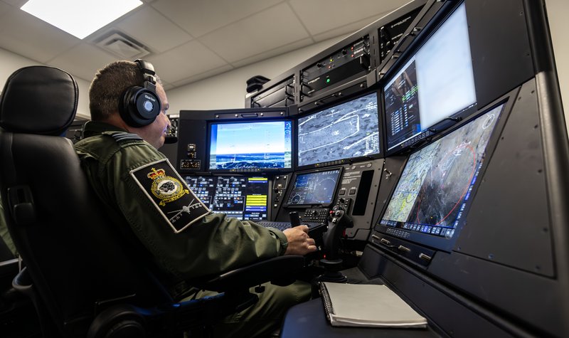 Royal Air Force begins training instructors on Protector UAV simulator in the US