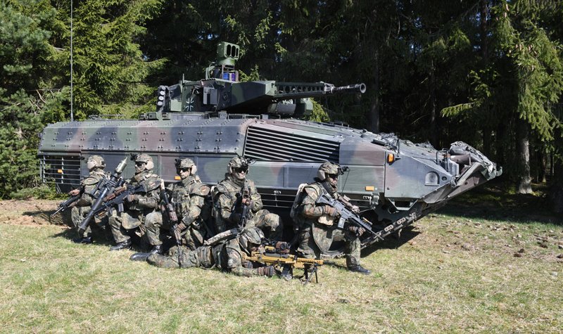Rheinmetall to modernise Puma for NATO VJTF 2023