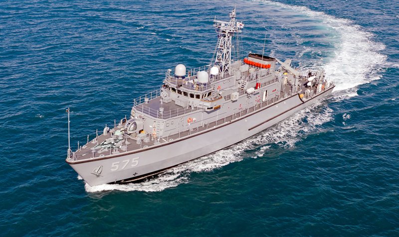 South Korea receives first enhanced minesweeper