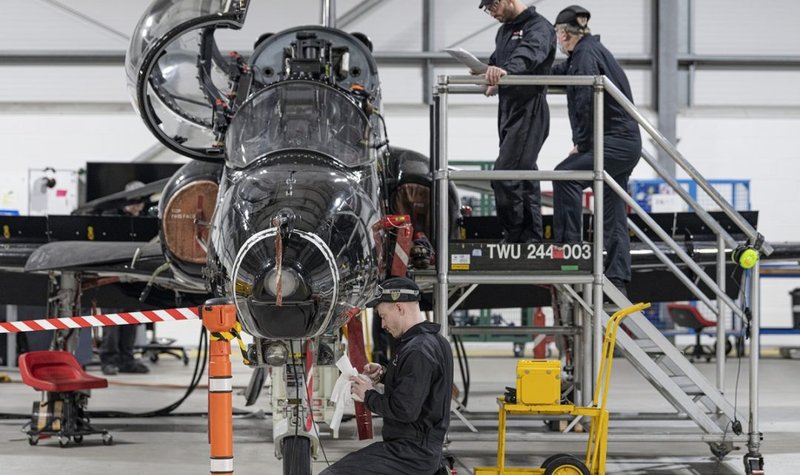 Royal Air Force opens new Hawk maintainer facility