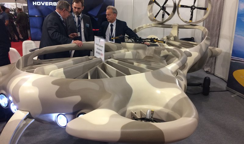 MSPO 2017: Raptor hoverbike draws attention