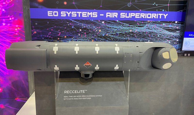 Singapore Airshow 2022: Rafael lines up new RecceLite targeting pod demo