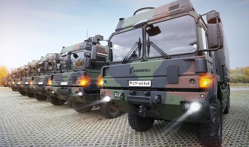 Rheinmetall awarded truck framework as part of procurement project worth up to $3.8 billion