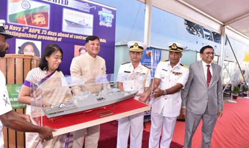 Sri Lankan Navy receives second AOPV
