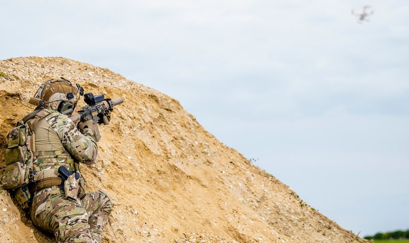 SmartShooter showcases British Army SMASH technology at DSEI 2023